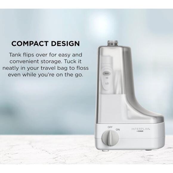--CONAIR Interplak Compact Countertop Water Flosser--NEW! - Picture 4 of 7